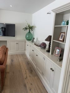 Interior painting and decorating project